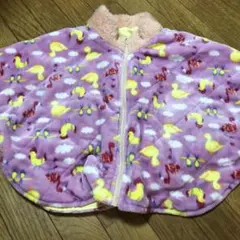2WAYポンチョ 鳥プリント
