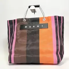 MARNI ストライプ トートバッグ マルチカラー - メルカリ