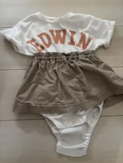 EDWIN ベビー ロンパース カバーオール