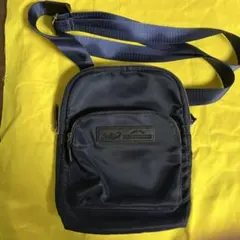 ネイビー ナイロン ショルダーバッグ