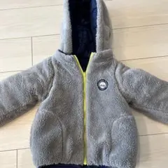 グリーレーベル　キッズ　リバーシブル　コート