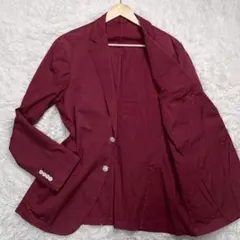 Belvest　ベルベスト　テーラードジャケット 50 ワインレッド メンズのサムネイル