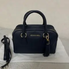 MICHAEL KORS ネイビー バッグ ショルダー付き