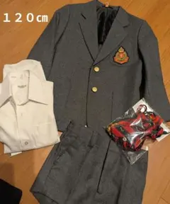 週末セール【美品】YorkLet 　１２０㎝ グレーフォーマルスーツ