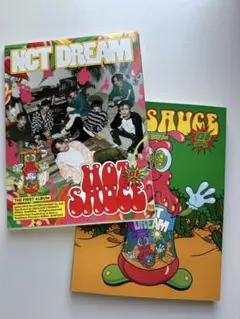 NCT DREAM HOT SAUCE アルバムとトレカセット