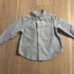Ralph Lauren ボタンダウンシャツ 18M 水色
