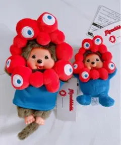 新品 ミャクミャク EXPO モンチッチ コラボ ぬいぐるみ エキスポ　万博