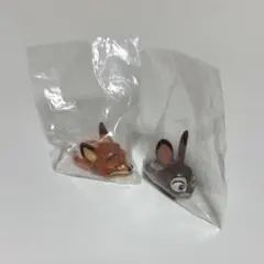 ズートピア（ニック、ジュディー）　アクリルリング