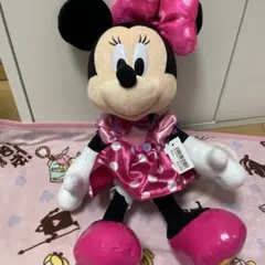 ミニー キーホルダー ピンク スクバ ぬいぐるみチャーム ミニーの日