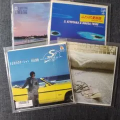 杉山清貴&オメガトライブ3枚杉山清貴1枚シングルレコード4枚