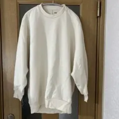 UNIQLO アイボリースウェット S
