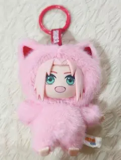 NARUTO ナルト　公式グッズ 海外限定 ぬいぐるみ マスコット　春野サクラのサムネイル