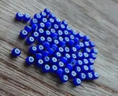 専用コメ商品※150粒 5㎜ ホワイトハーツビーズ フェザーブレスレット ナバホ