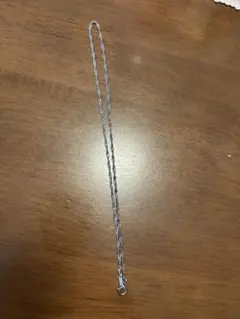 シルバー ツイストチェーン ネックレス