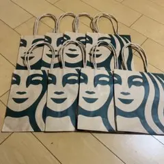 スターバックス　ミニ紙袋　8枚