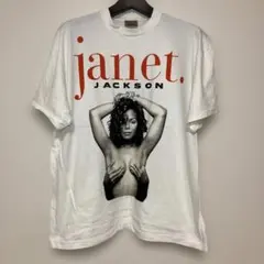 JANET JACKSON ジャネットジャクソン White Tシャツ XL - メルカリ