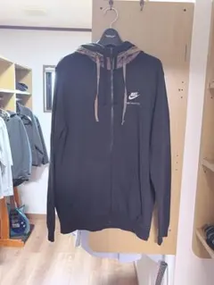 1017 ALYX 9SM NIKE ジップアップ パーカー sizeM/黒のサムネイル
