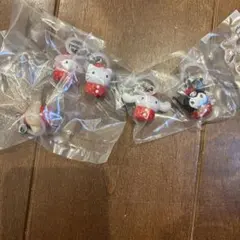 サンリオ★いちごめじるしアクセサリー★セミコンプ★5個セット★キティ