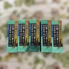 브랜드 뉴 썬스타 한방 치약 리프레싱 허브 5종 세트