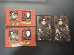 トレイクローバー　メタルクリアカード　切手風シール