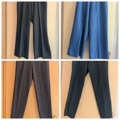 ユニクロ他★キレイめパンツ4点セット!!