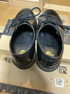 Dr.Martens 3ホール　革靴　ブーツ　ブラック 24-24.5cmのサムネイル
