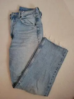 ZARA ストレートデニム ライトブルー EUR38