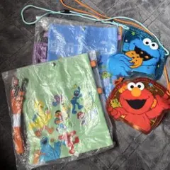 E*e様 ホテル近鉄ユニバーサルシティ　宿泊特典　セサミストリートポーチ　チケッ