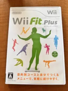 Wii Fit Plus ソフトのみ 説明書付き 任天堂 Wii フィットプラス