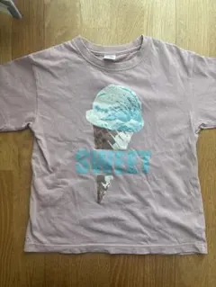 アイスクリームプリント Tシャツ 140cm