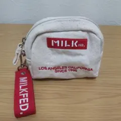 ミルクフェド　MILKFED.　ポーチ　ミニ　ホワイト　白のサムネイル