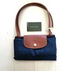 LONGCHAMP ネイビー ハンドバッグ