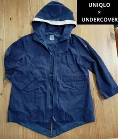 ユニクロ×アンダーカバー　uu キッズミリタリーコート　120　モッズコート