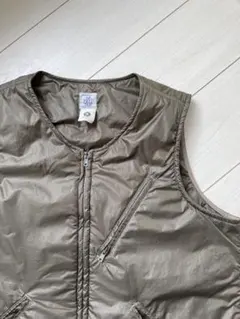 USA製 ポストオーバーオールズ ナイロンタフタ 中綿 ベスト ビンテージ