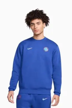 NIKE　Chelsea　チェルシー　FC　スウェット　ブルー　L　サイズのサムネイル
