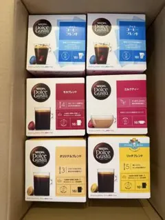 ネスカフェ　ドルチェグストの専用カプセル（計96杯分） nescafe アソート ネスカフェ ドルチェグストの専用カプセル（計96杯分） nescafe