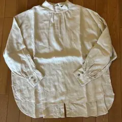 HEAVENLY バックボタン リネンブラウスのサムネイル