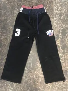 PROJECT G/R 3 LAYERED SWEAT PANTS / BLK