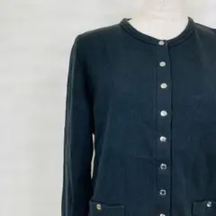 TO-b. ダークブルー カーディガン 38