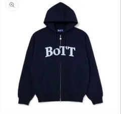 ※最終値下げ※BoTTジップパーカー L 【完売品】 BoTT / ボット】Washed Script Logo Zip Hoodie（パーカー）｜BOTT