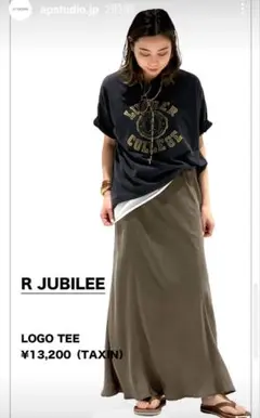 ☆R JUBILEEアールジュビリー☆APSTUDIO別注カレッジTシャツ未使用 R JUBILEE/アール ジュビリー】 別注 CORONADO Tシャツ AP STUDIO