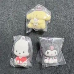 サンリオ ふわふわフロッキーマスコット ポムポムプリン ポチャッコ
