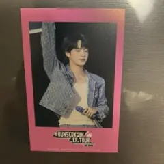 BTS RUNSEOKJIN 特典 チェキ風フォトカード