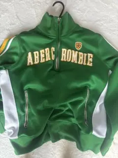 Abercrombie&FITCH トラックジャケット グリーン アメカジ