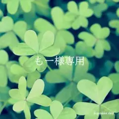 もー様専用ページです(^^♪