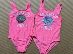 新品未使用　GAP KIDS 水着　スパンコール　シェル　姉妹　セット