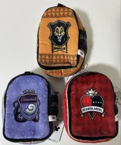 ディズニー ツイステッドワンダーランド ぬいぐるみポーチ vol.1 3種セット