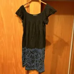 ANTIK BATIK ワンピース 38  S  ハワイアンキルト　ハワイ