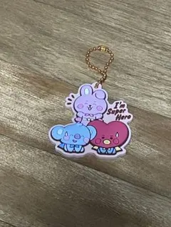 BT21 ぷっくりラバマスグミ2  キーホルダー ラバーマスコット