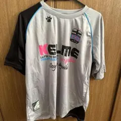 KELME サッカーシャツ XL グレー/ブラック
